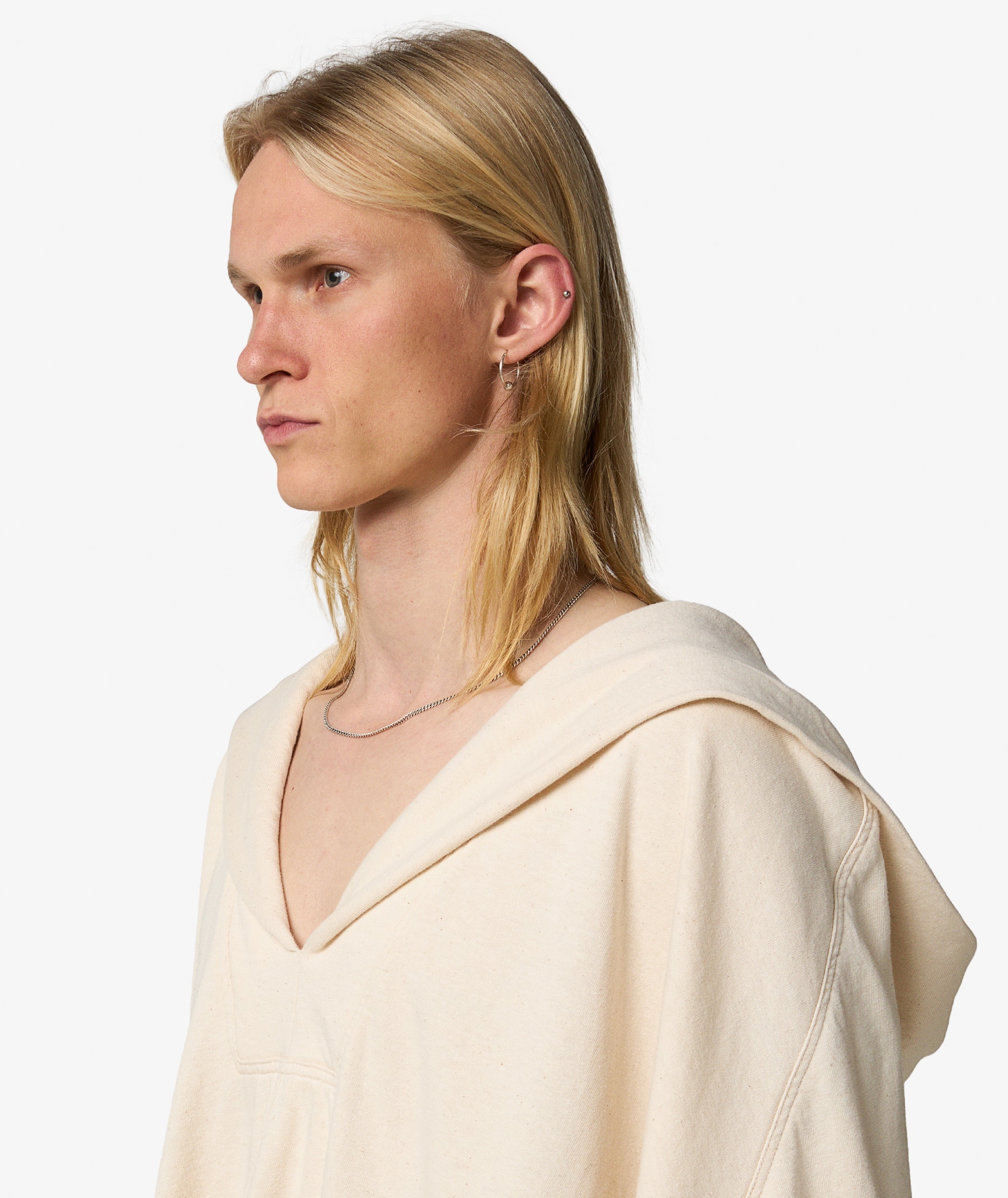 Rick Owens Ribbed dress Beige RP01E7549RC 関税・送料無 RICK OWENS - DRESS - Rick Owens