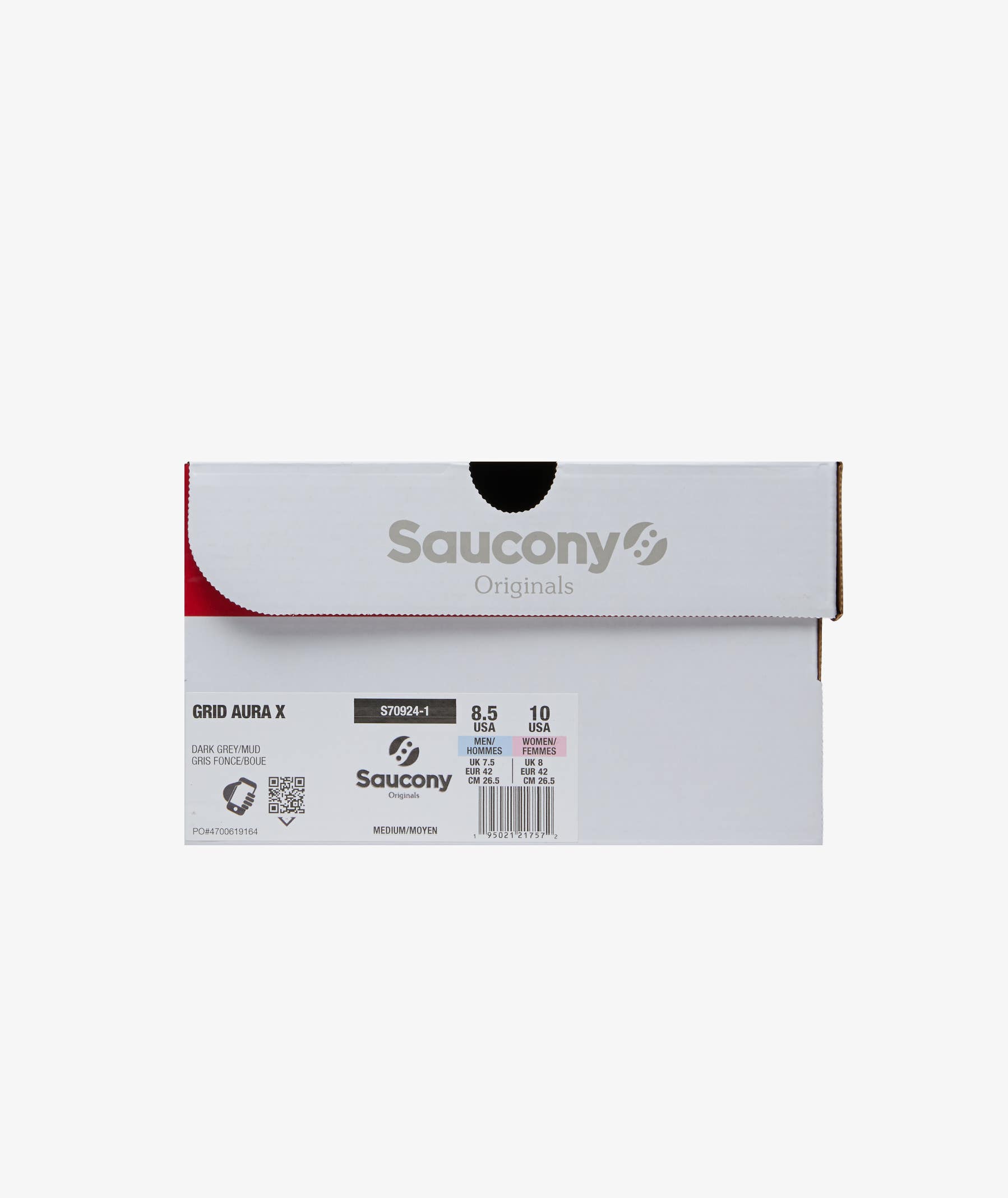 Zapatillas Saucony Grid Aura X Dark Grey/mud S70924-1