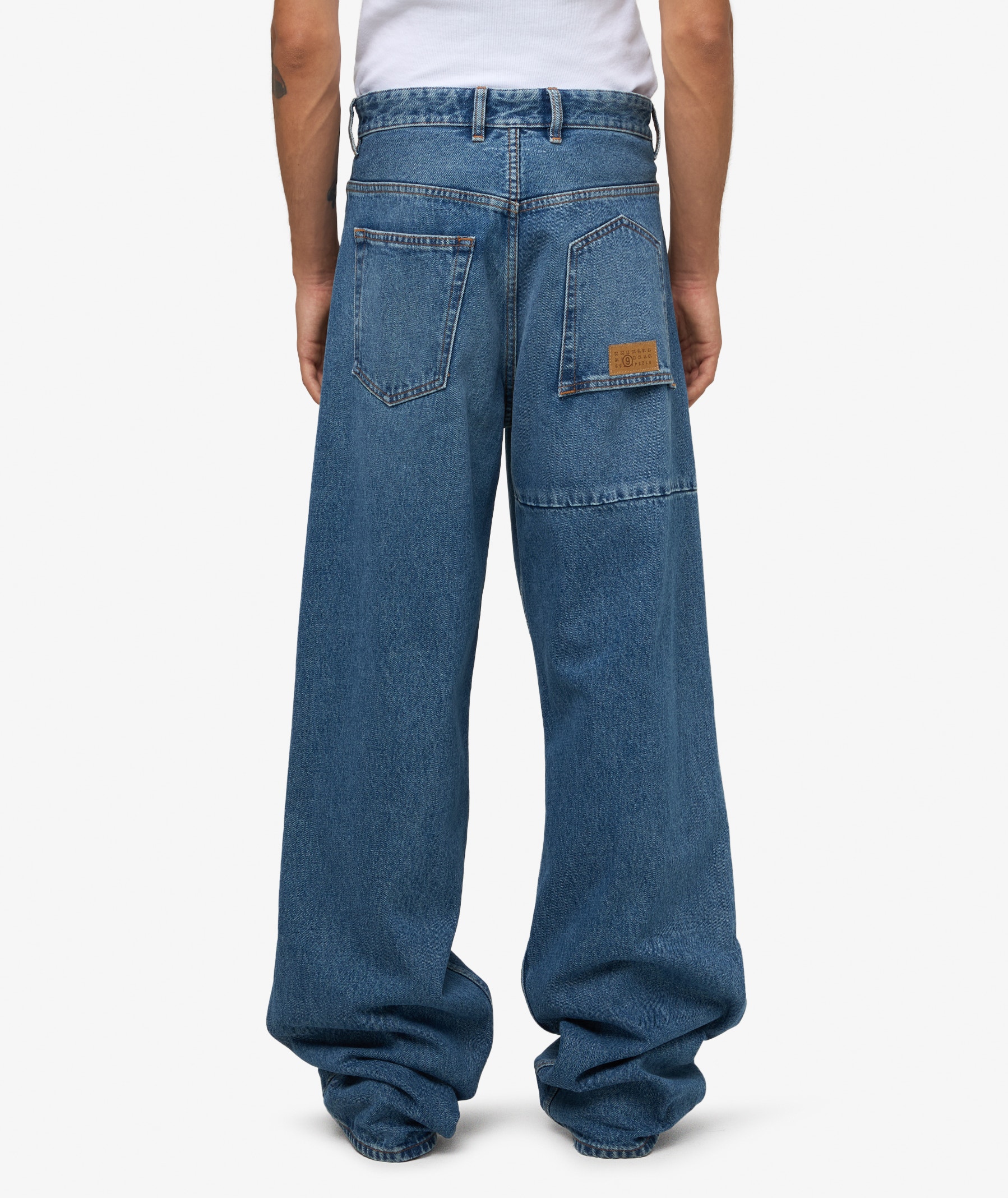 【送料&関税込】Maison Margiela Pants With Pockets MAISON MARGIELA 5 Pockets Pants | Medium Blue | SVD USA